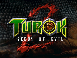 Turok 2 Seeds of Evil title screen for Nintendo 64